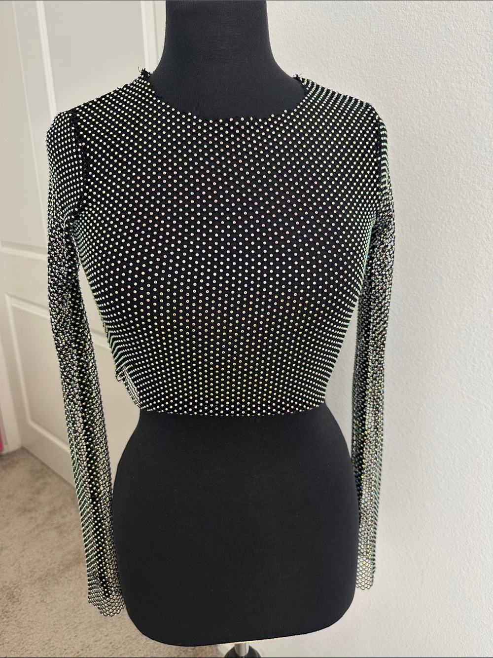 Zara Sparkly Long Sleeve
